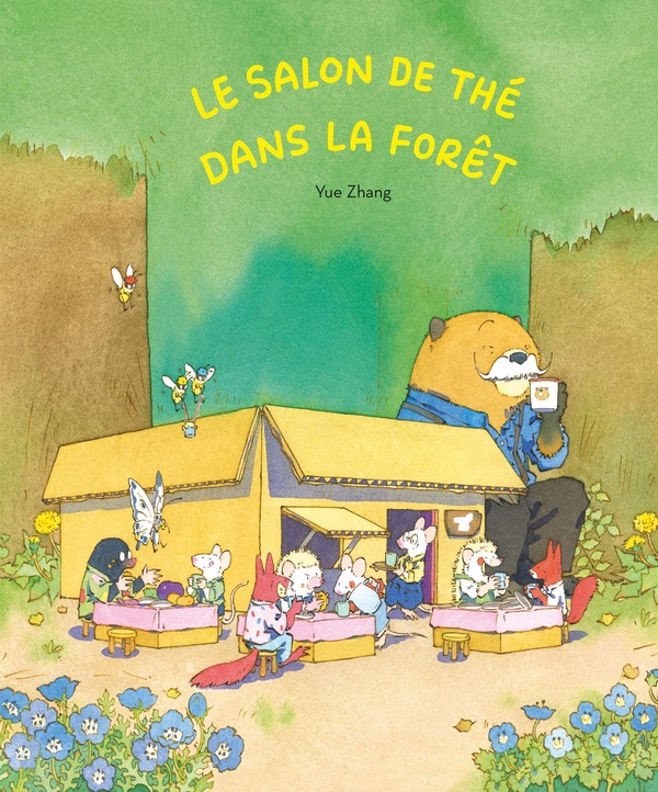 Le salon de the dans la foret