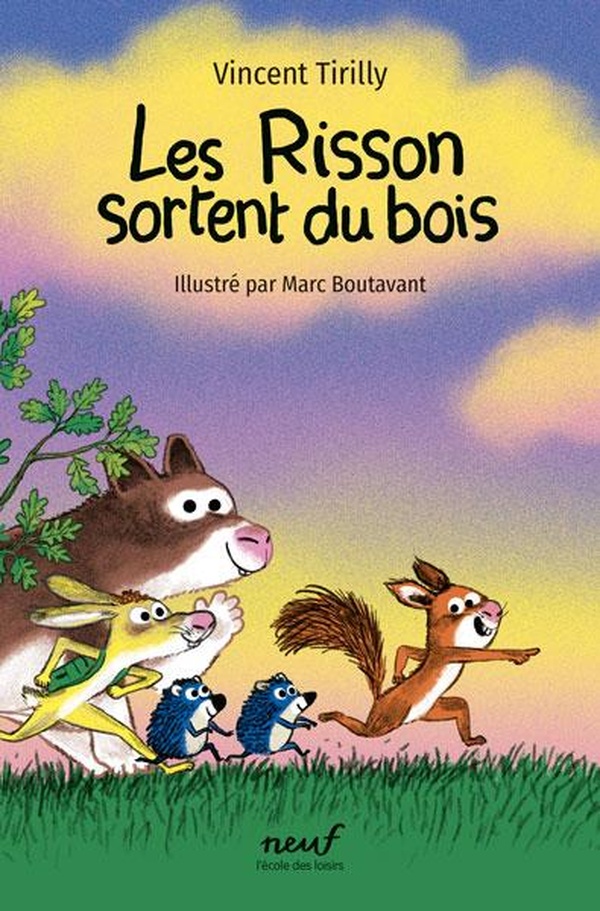 Les risson sortent du bois