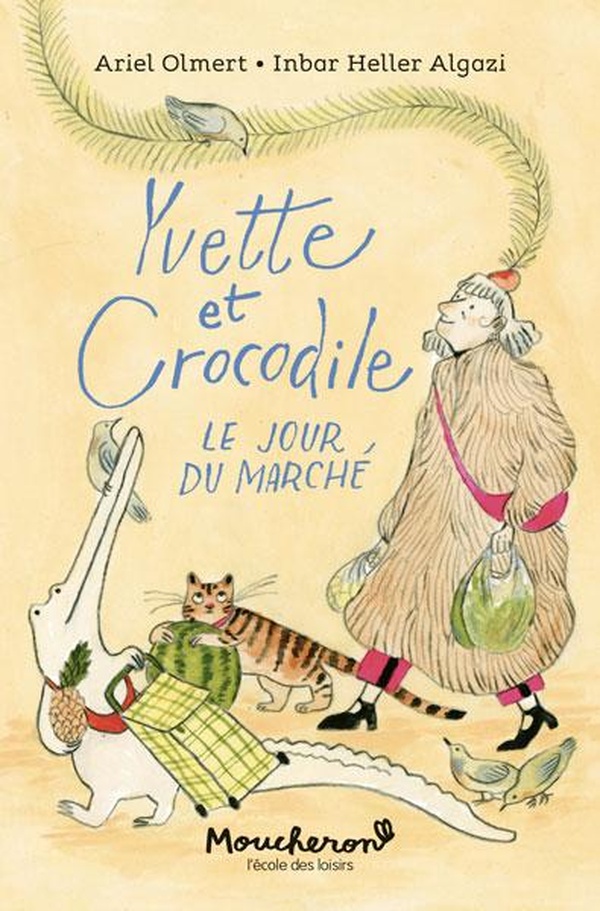 Yvette et crocodile - le jour du marche