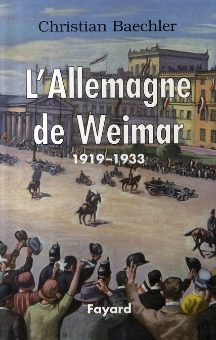 L'allemagne de weimar - 1919-1933