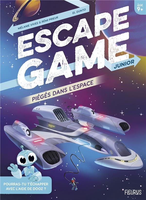 Escape game junior. pieges dans l'espace