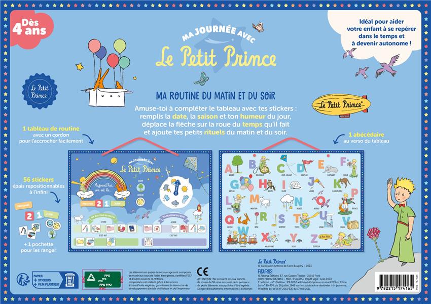 Ma journée avec le Petit Prince - Ma routine du matin et du soir