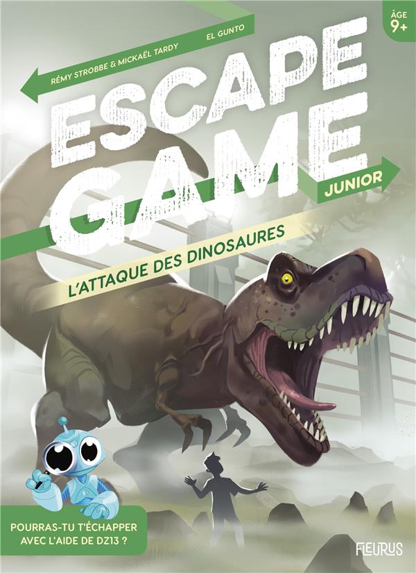 Escape game junior - l'attaque des dinosaures