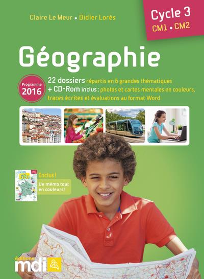 Mdi geographie - fichier cycle 3 cm1 cm2