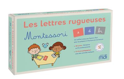 Mdi - les lettres rugueuses montessori