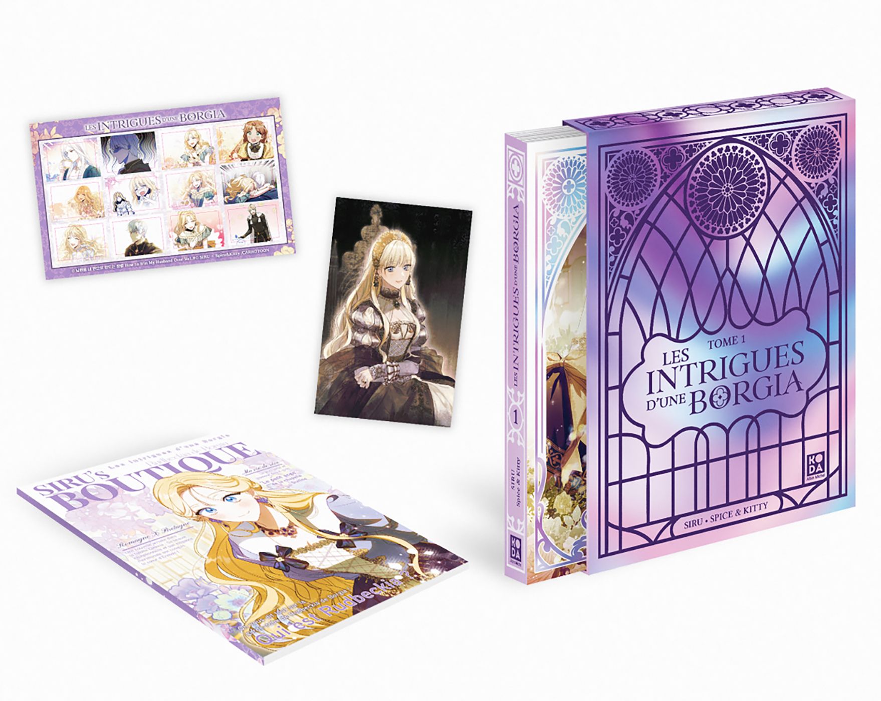 Intrigues d'une Borgia - Edition Collector - Tome 1