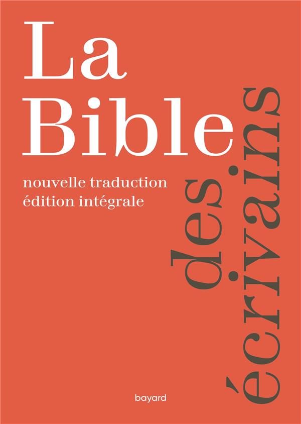 La bible des ecrivains