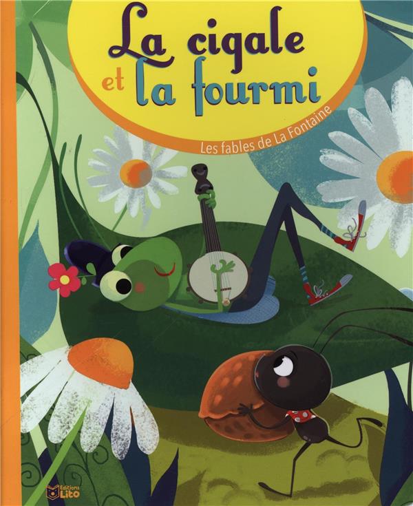 Livre fable cigale et fourmi