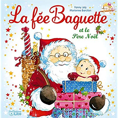 Fee baguette et le pere-noel