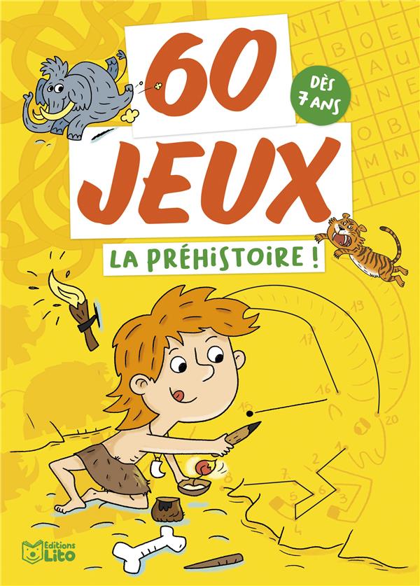 Bloc 60 jeux la prehistoire !