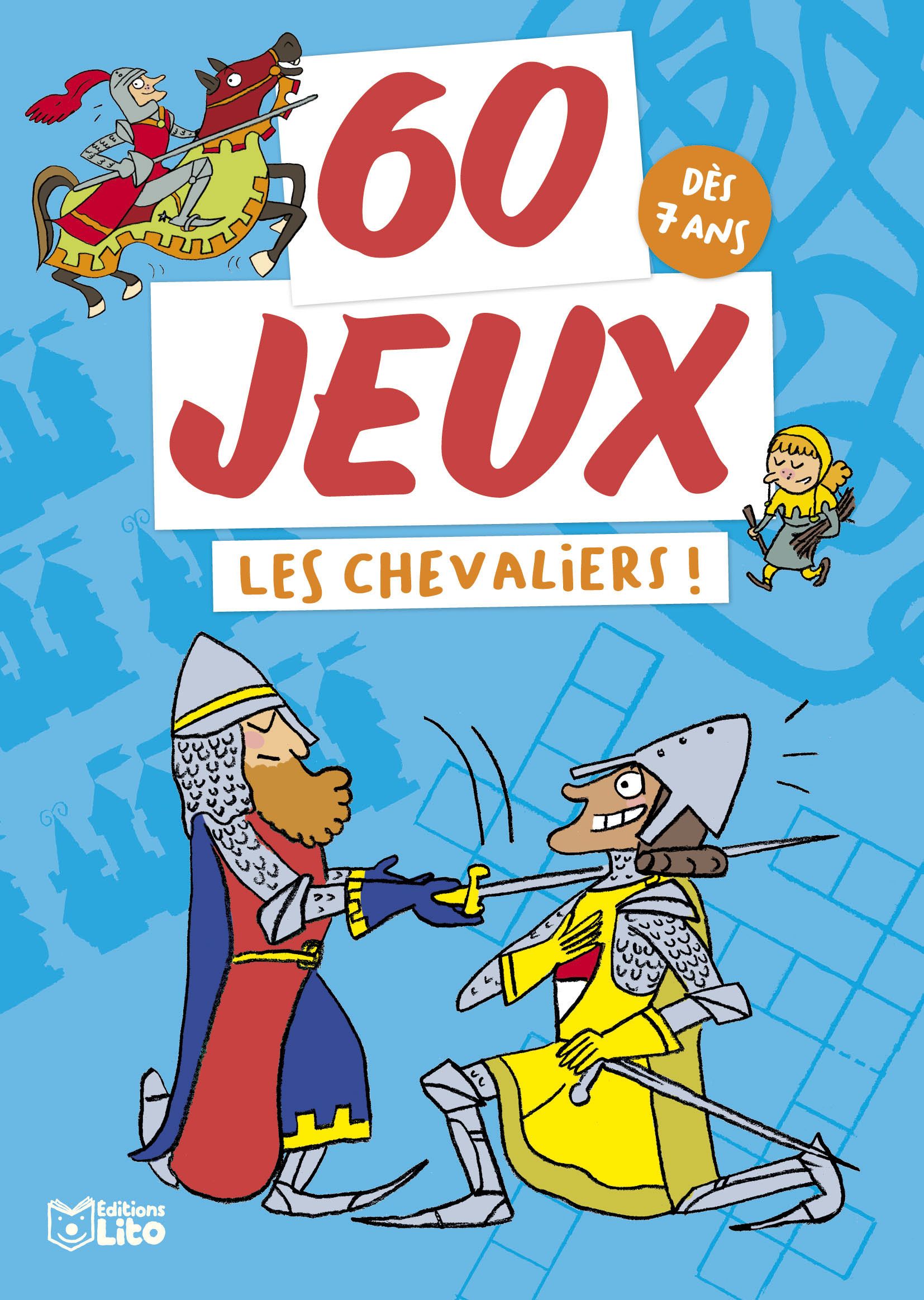 Bloc 60 jeux les chevaliers