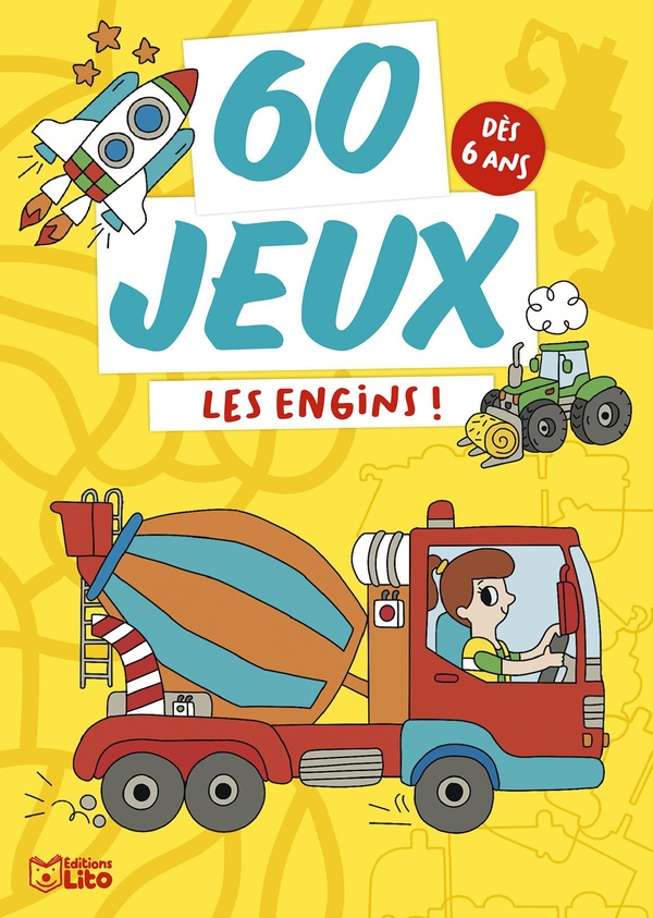 Bloc 60 jeux les engins