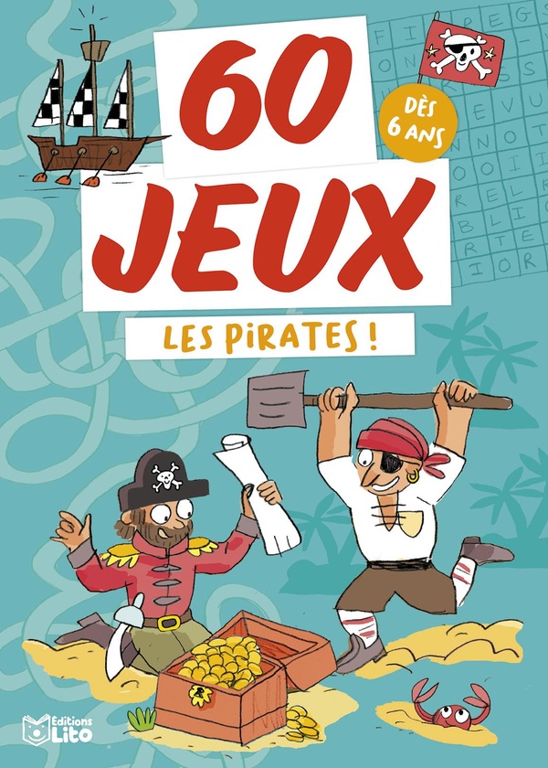 Bloc 60 jeux les pirates