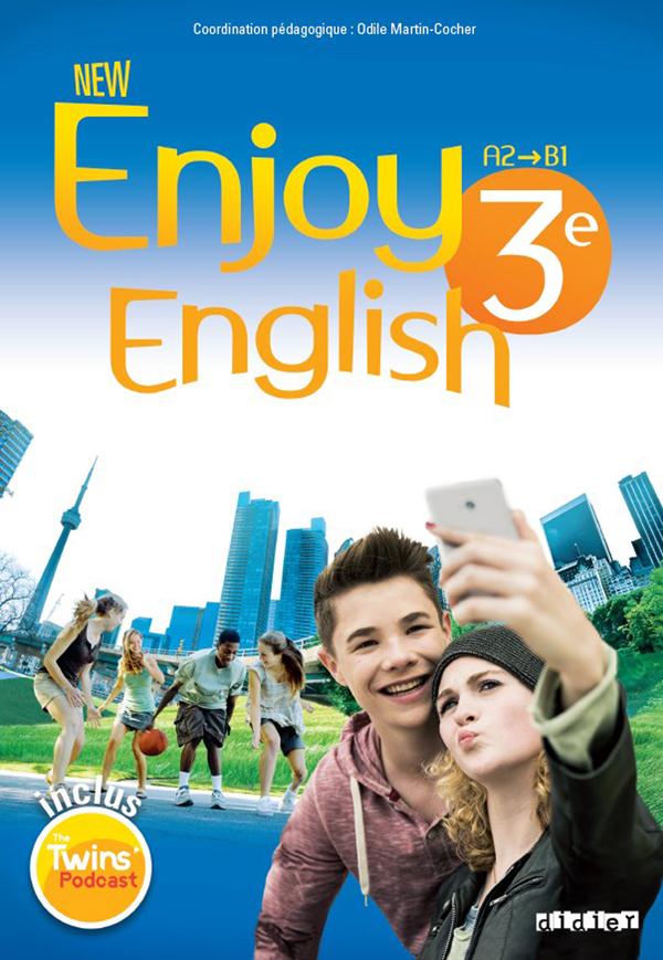 NEW ENJOY ENGLISH - ANGLAIS 3E - LIVRE + DVD-ROM