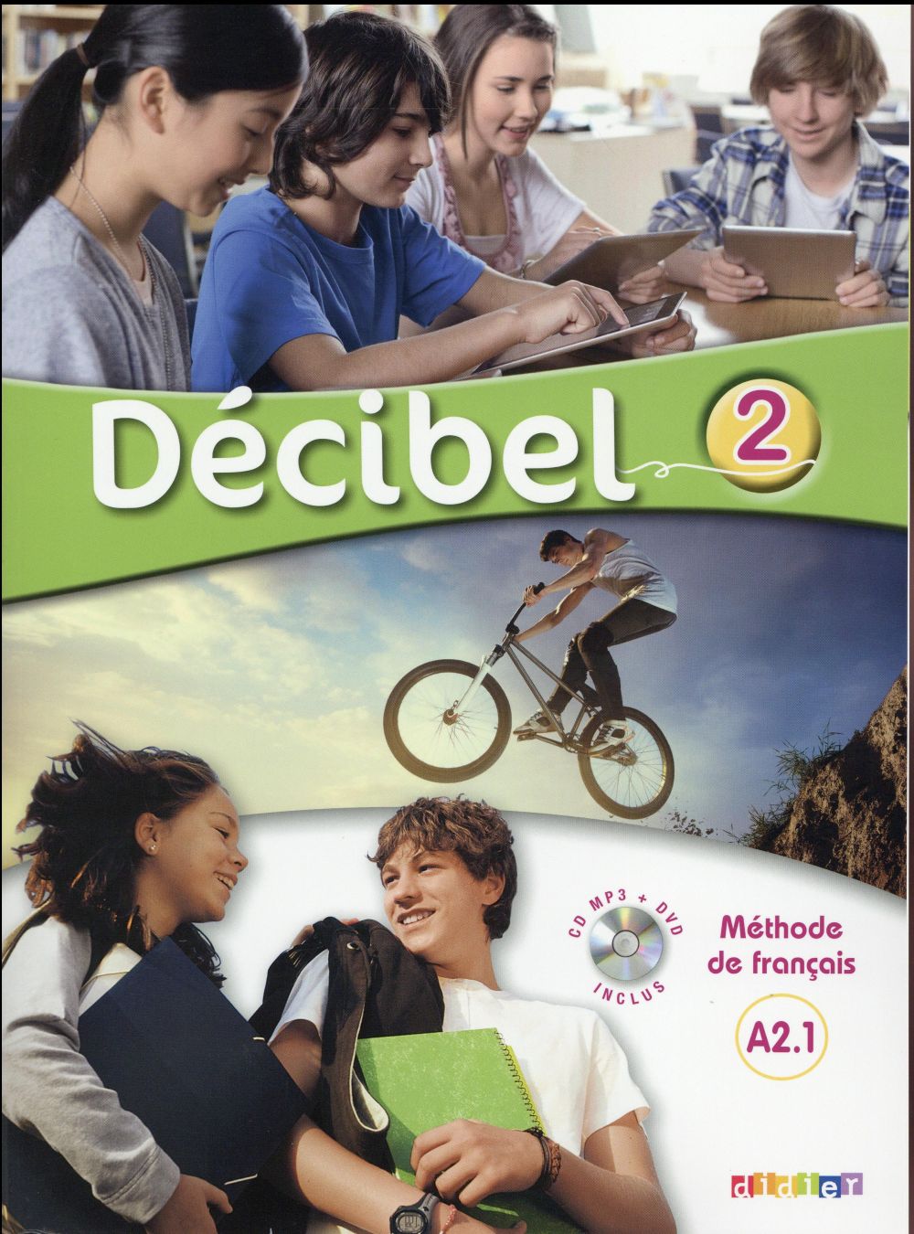 DECIBEL 2 NIV.A2.1 - LIVRE + CD MP3 + DVD