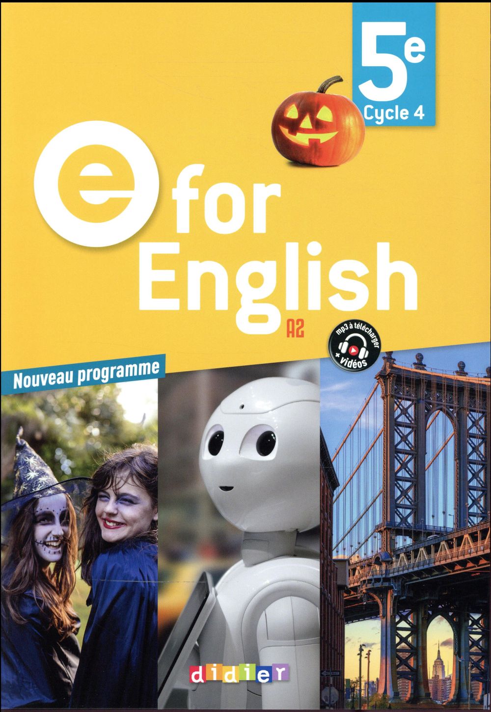 E FOR ENGLISH 5E (ED. 2017) - LIVRE