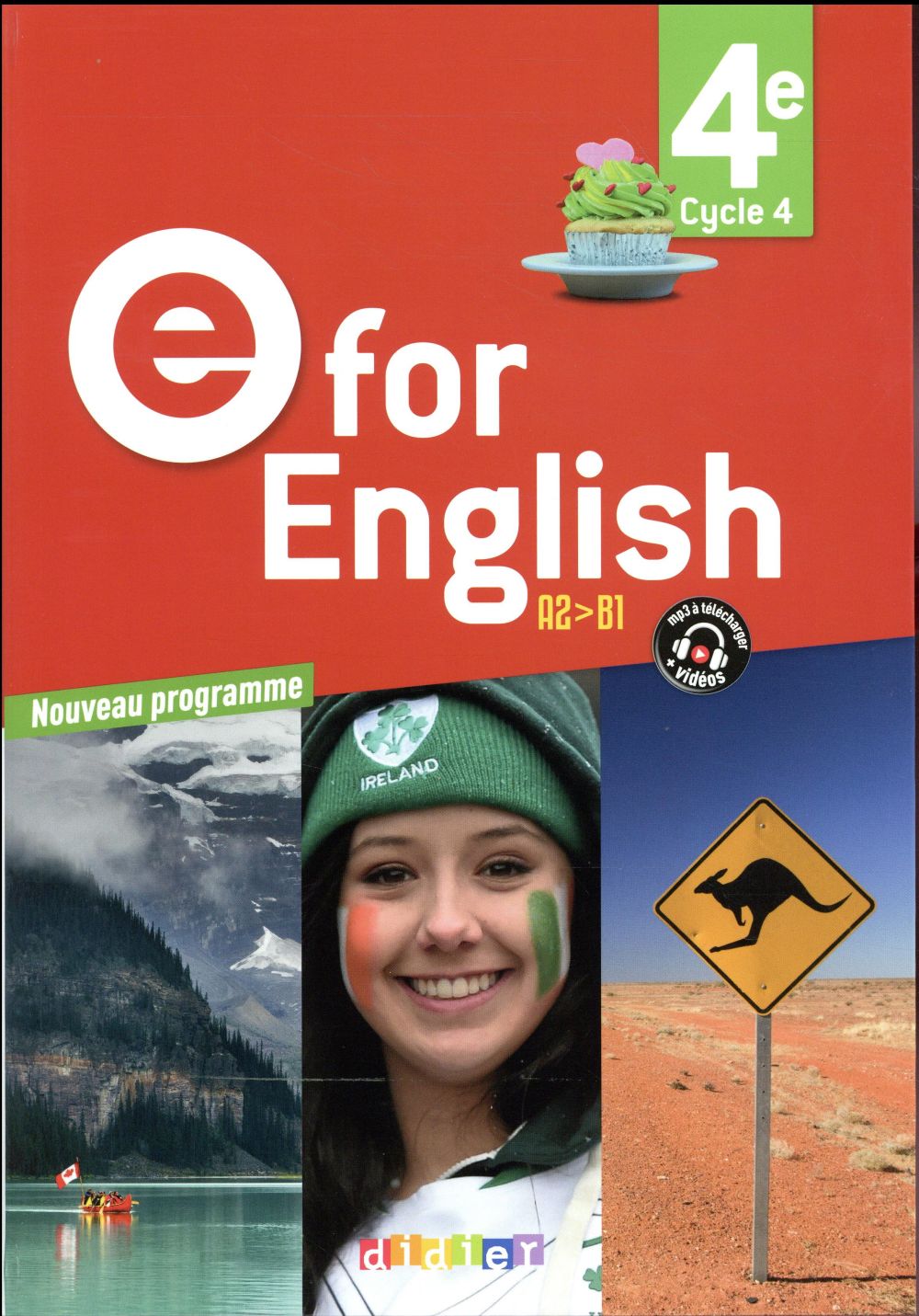 E FOR ENGLISH 4E (ED. 2017)  - LIVRE