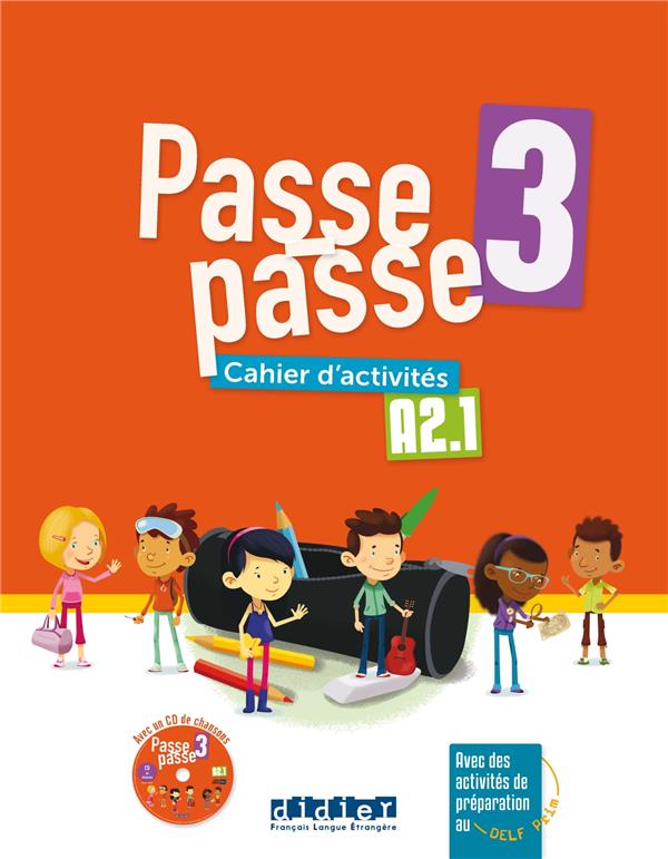 Passe - passe niv. 3 -  cahier + cd