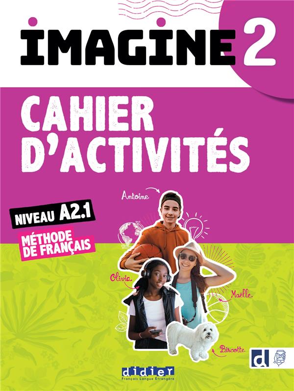 Imagine 2 - cahier + cd mp3 + didierfle.app
