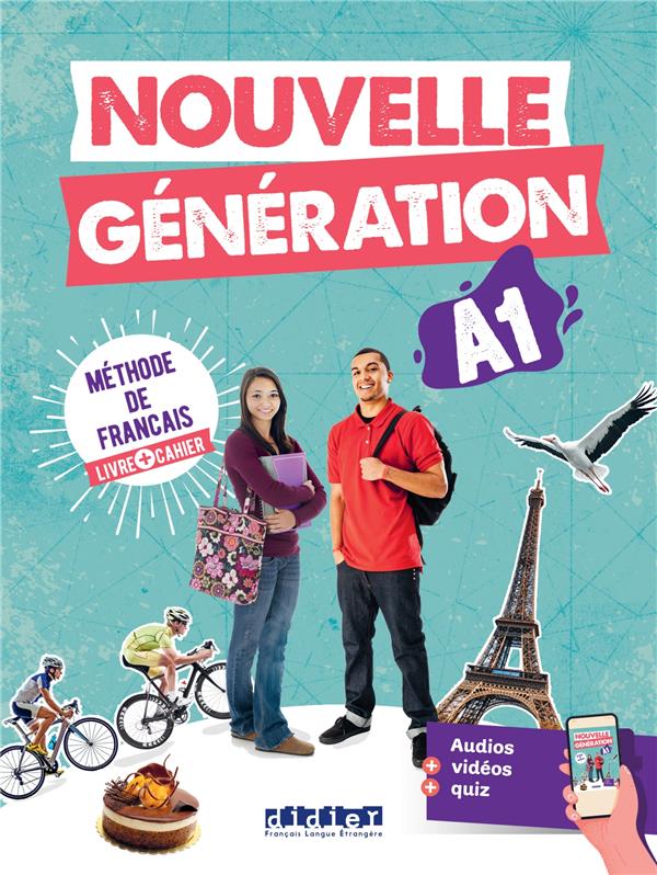 Nouvelle generation a1 - livre + cahier + didierfle.app