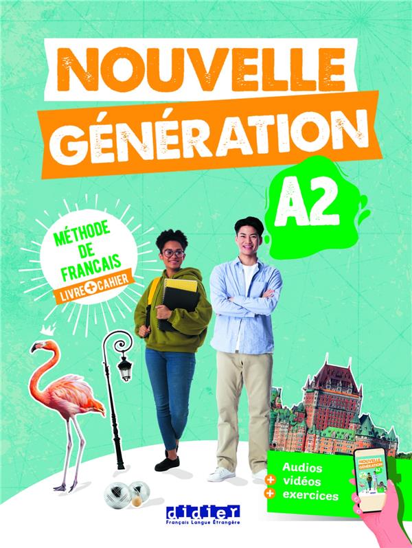 Nouvelle generation a2 - livre + cahier + didierfle.app