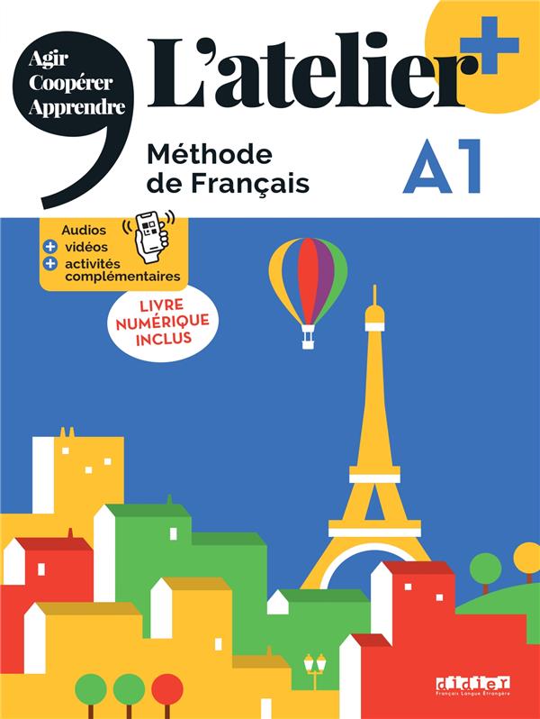 L'atelier + a1  (edition 2022) - livre + livre numerique + didierfle.app