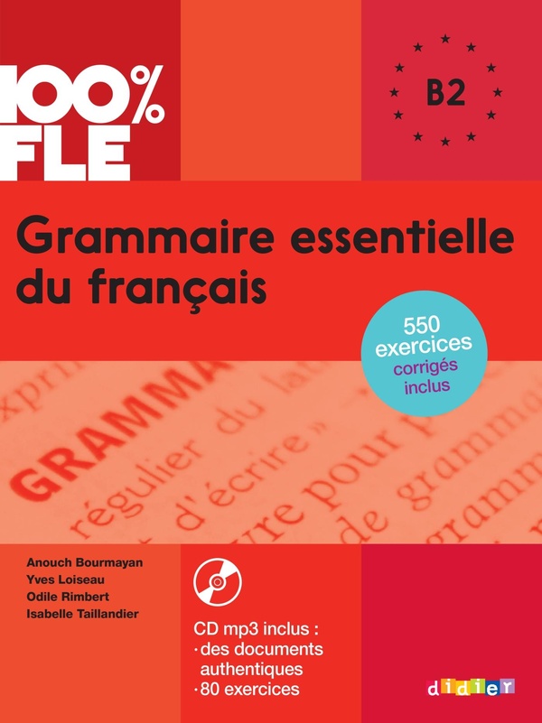 100% fle - grammaire essentielle du francais b2 - livre + didierfle.app