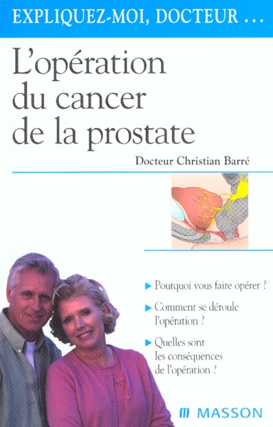 L'OPERATION DU CANCER DE LA PROSTATE - POD