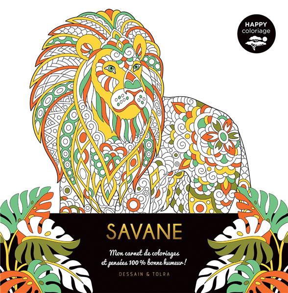 Happy coloriage - savane