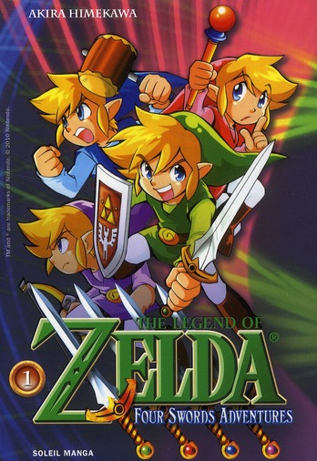 The Legend of Zelda - The Four swords adventures - Tome 1