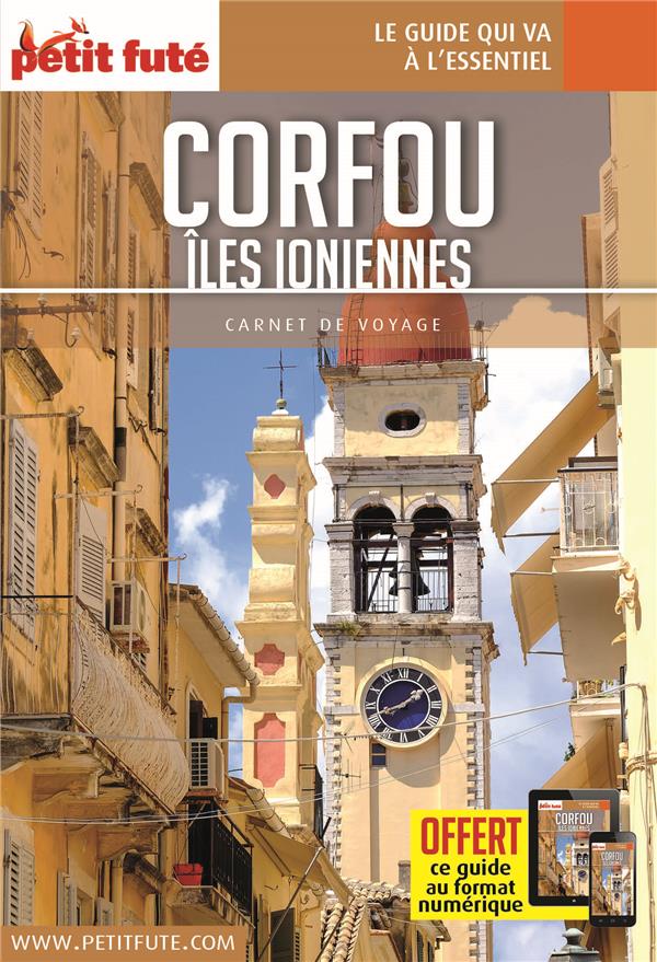 Corfou / iles ioniennes  carnet 2020 petit fute + offre num