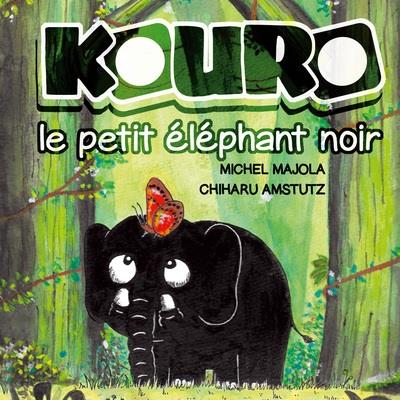 KOURO LE PETIT ELEPHANT NOIR - ILLUSTRATIONS, COULEUR