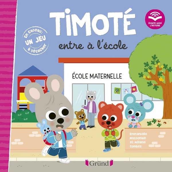 Timote entre a l'ecole (ecoute aussi l'histoire)