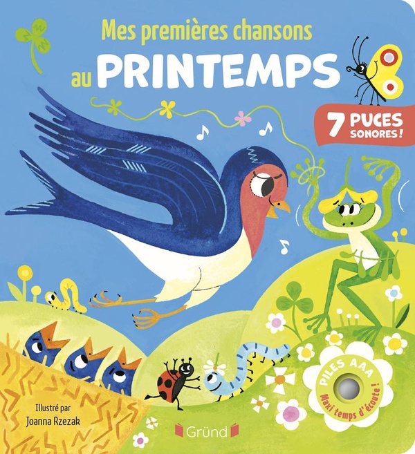 Mes premieres chansons au printemps