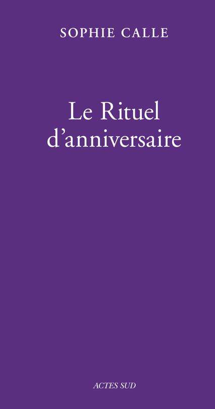 Le rituel d'anniversaire