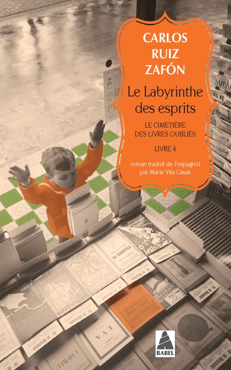 Le labyrinthe des esprits - le cimetiere des livres oublies 4