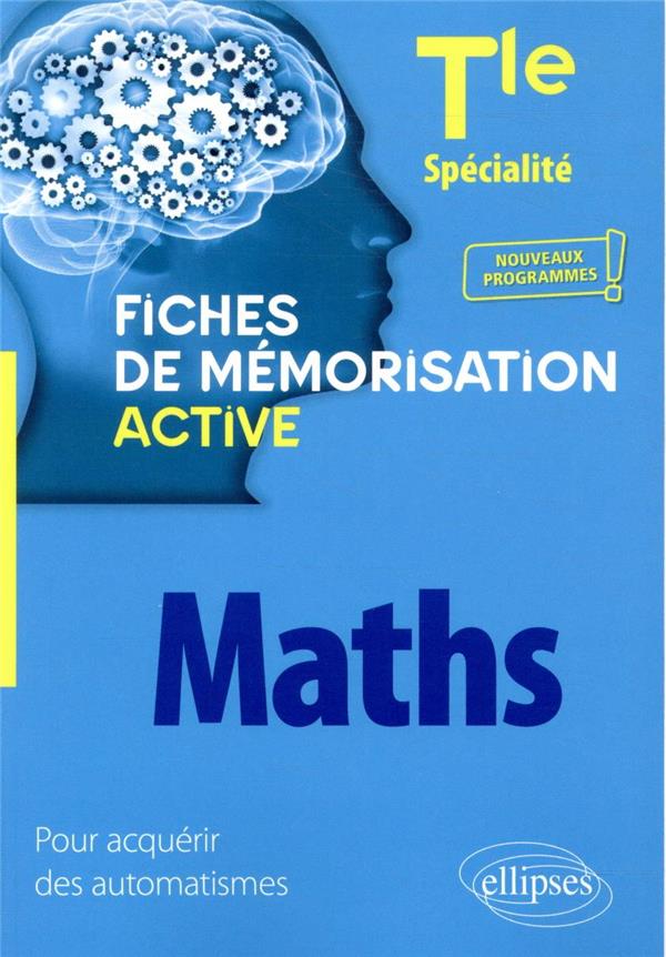 Specialite mathematiques - terminale - nouveaux programmes