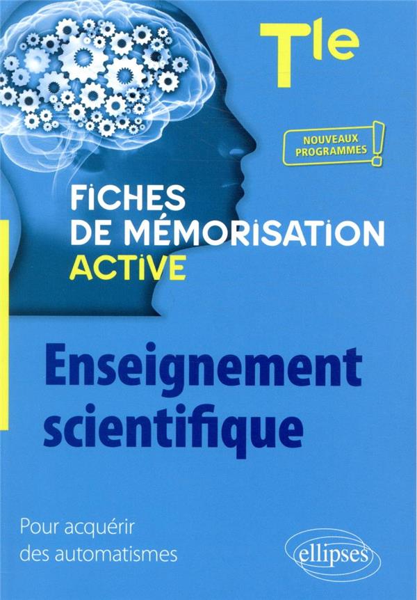 Enseignement scientifique - terminale - nouveaux programmes