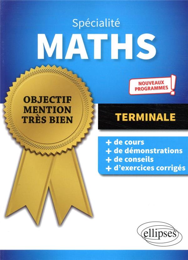 Specialite mathematiques - terminale - nouveaux programmes