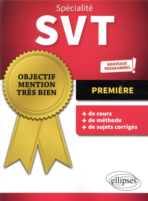 Specialite svt - premiere - nouveaux programmes