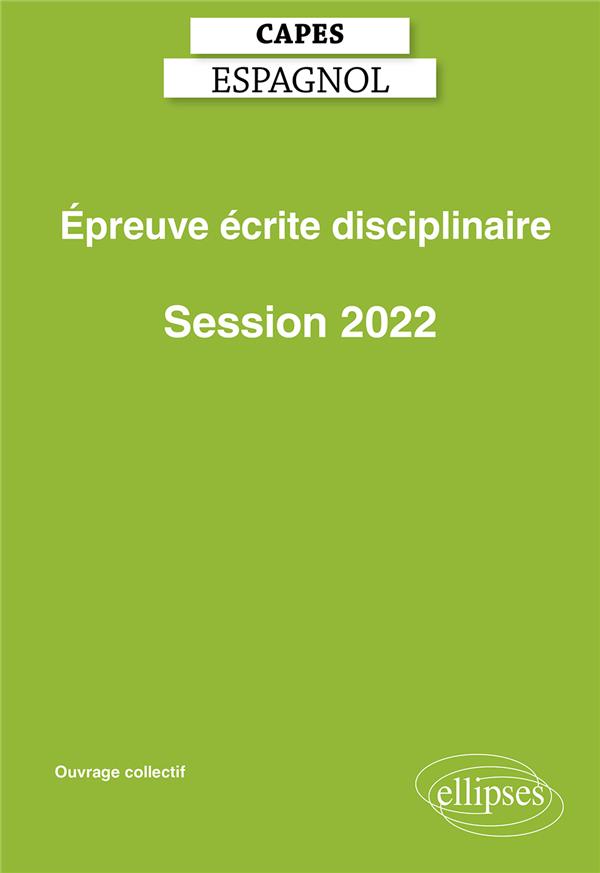 CAPES ESPAGNOL. EPREUVE ECRITE DISCIPLINAIRE. SESSION 2022 - LA COMPOSITION : LEONARDO PADURA FUENTE