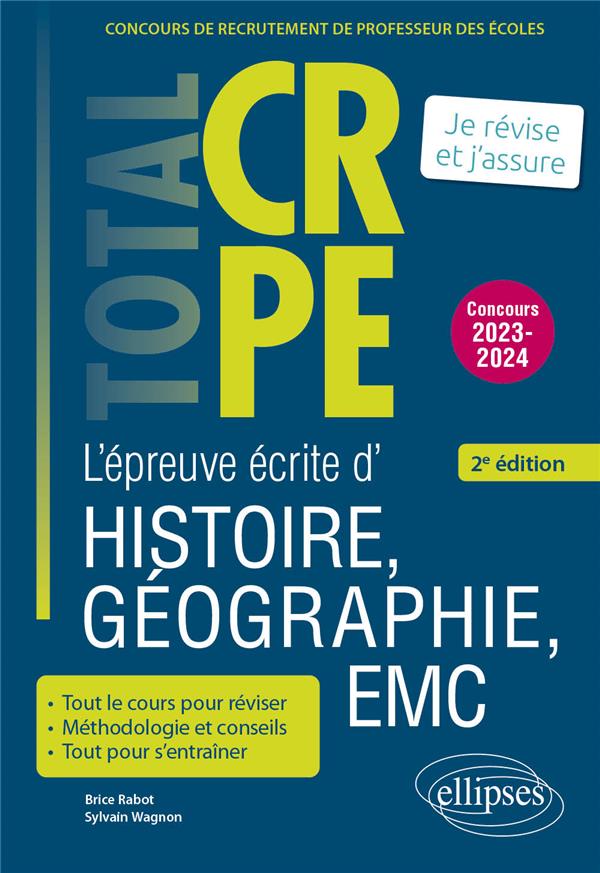 REUSSIR L EPREUVE ECRITE D HISTOIRE, GEOGRAPHIE, ENSEIGNEMENT MORAL ET CIVIQUE - CRPE - CONCOURS 202