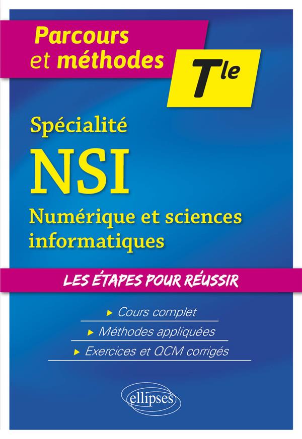Specialite nsi - terminale - numerique et sciences informatiques