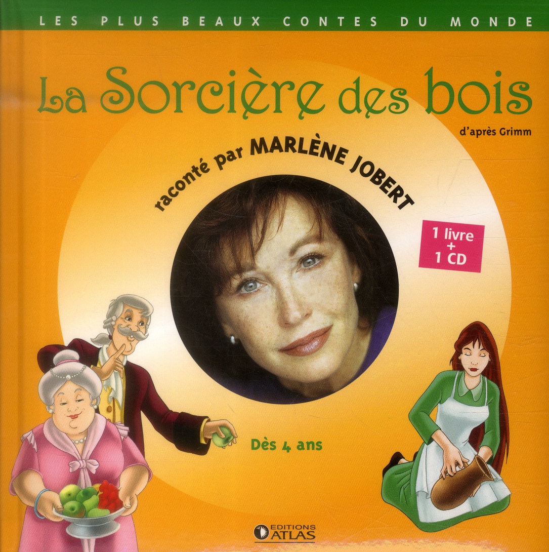 LA SORCIERE DES BOIS - LIVRE CD
