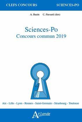 SCIENCES-PO CONCOURS COMMUN 2019 - LE SECRET, LE NUMERIQUE