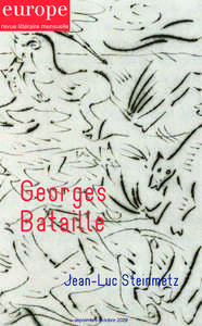 GEORGES BATAILLE - VOL1121 - SEPTEMBRE-OCTOBRE 2022 N  1121-1122 - ILLUSTRATIONS, NOIR ET BLANC