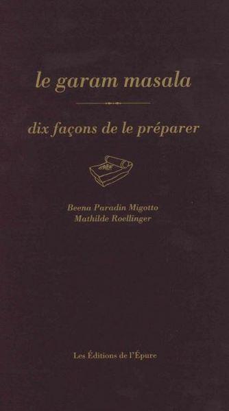 Le garam masala, dix facons de le preparer - illustrations, noir et blanc