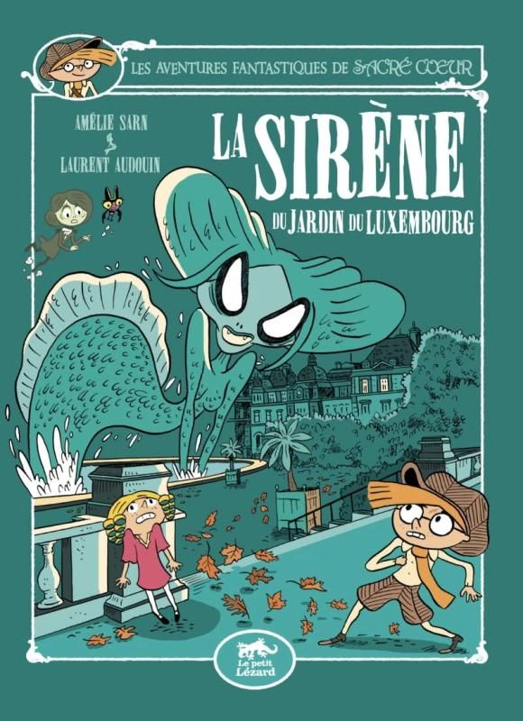 Sacre coeur et la sirene du jardin du luxembourg