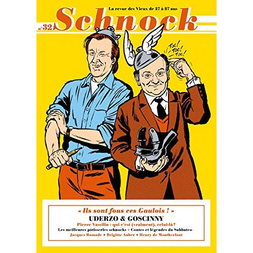 Schnock n 32 - uderzo & goscinny - la revue des vieux de 27 a 87 ans