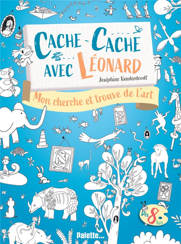 Cache-cache avec leonard - mon cherche et trouve dans l'art